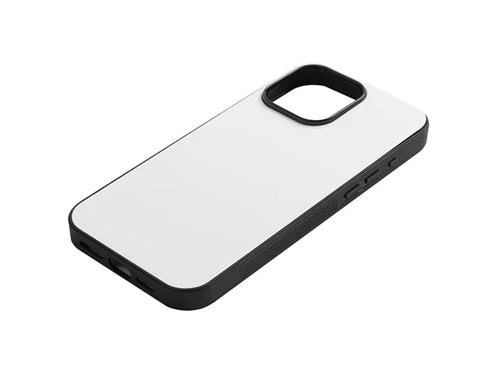 Sublimation iPhone 16 Pro Max Cover w/ insert (Rubber, Black)
