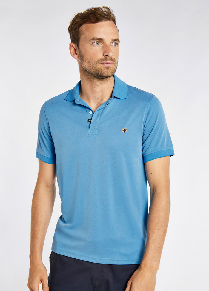 Sweeney Polo - Greek Blue