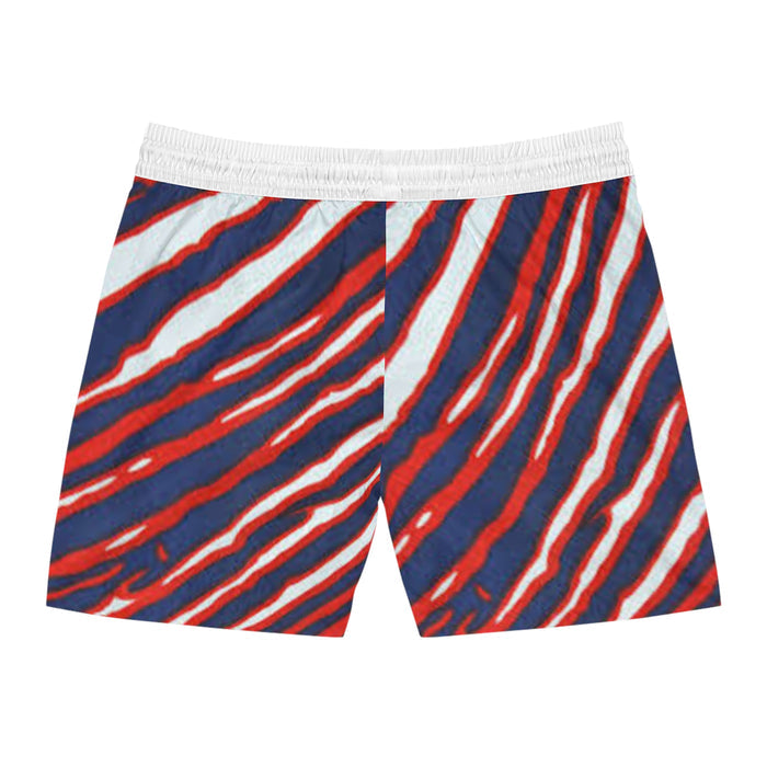 Swim Shorts - Buffalo Football Zubaz Design
