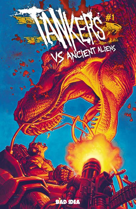 TANKERS VS ANCIENT ALIENS #1 (OF 4) CVR B LEWIS LAROSA VAR