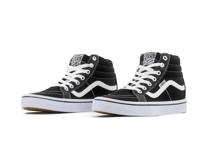 Tenis 175 Bota Negro Blanco