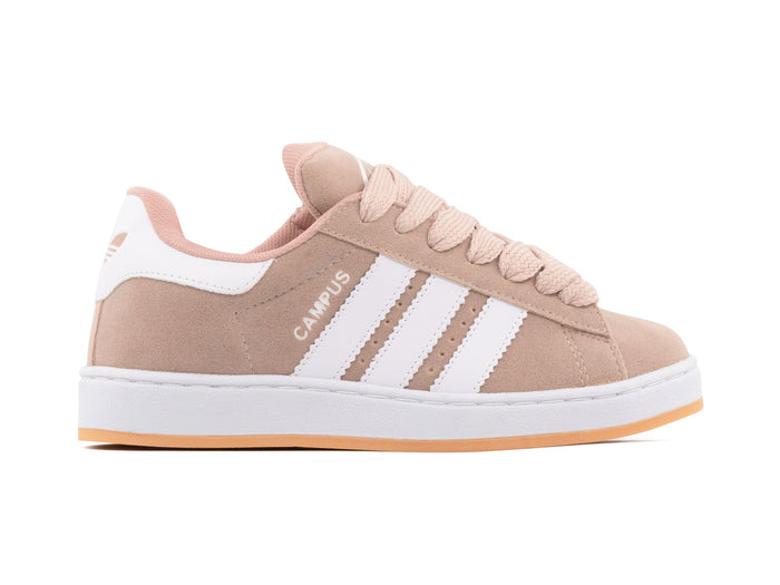 Tenis 2000s Beige Blanco