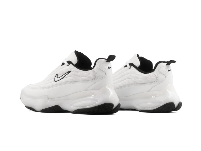 Tenis 2532 Blanco Negro 1.1 Premium