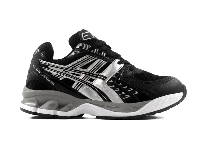 Tenis Asics 2543 Negro Plata 1.1 Premium
