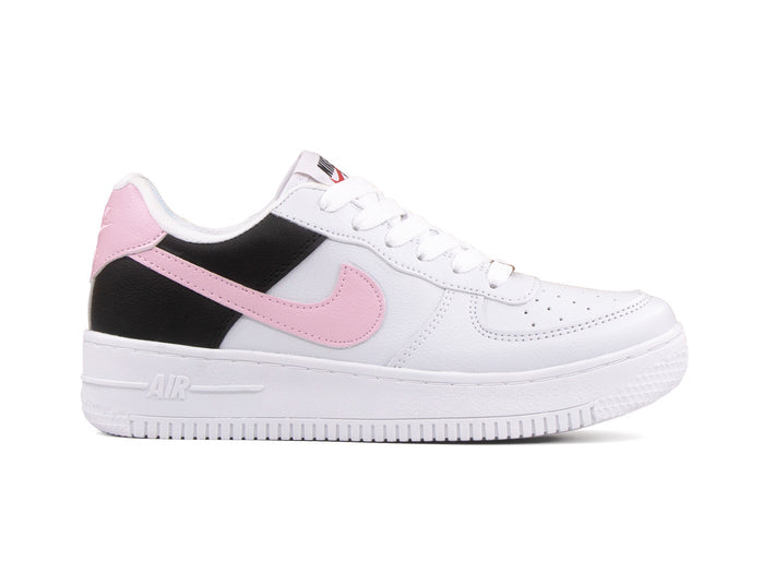 Tenis 270 Blanco Negro Rosa-1
