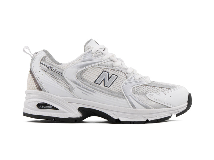 Tenis New Balance 530 Blanco Gris Plata 1.1 Premium