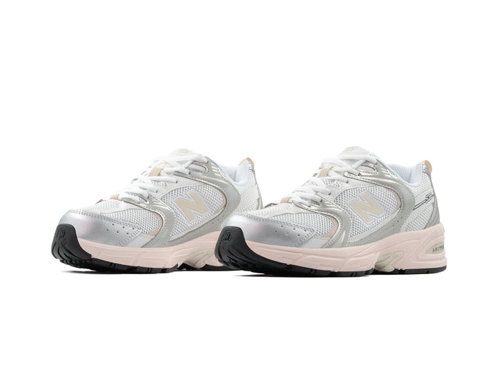 Tenis New Balance 530 Silver Metallic Linen Importado