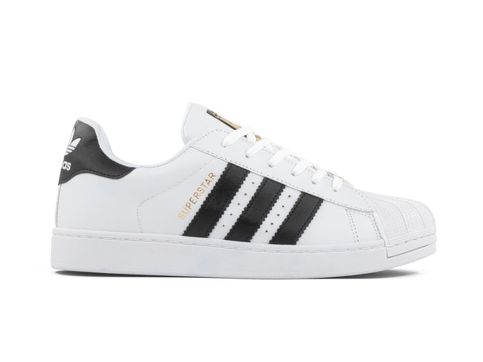 Tenis Concha Blanco Negro