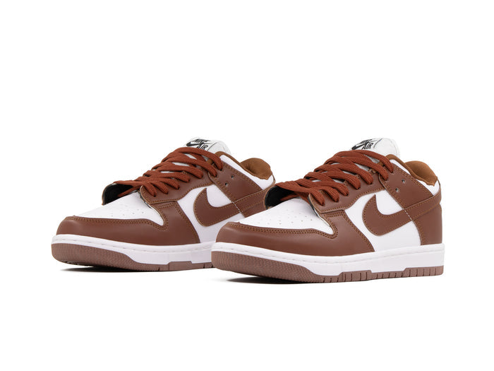 Tenis Dunk Low Blanco Chocolate