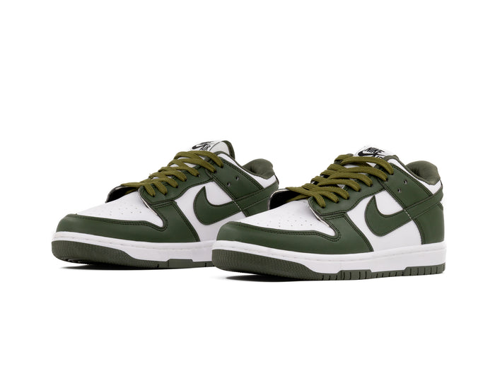 Tenis Dunk Low Blanco Verde Militar
