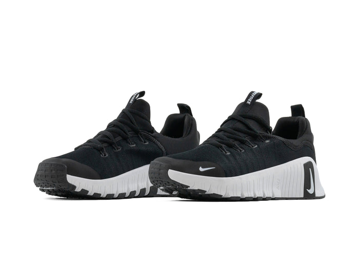 Tenis Free Metcon 6 Negro Blanco Importado
