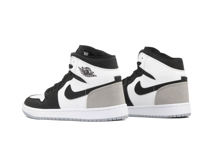 Tenis Retro 1 Blanco Negro Gris
