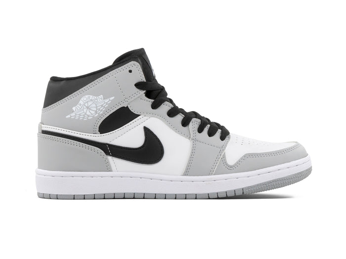 Tenis Retro 1 Gris Blanco Negro 1.1 Premium