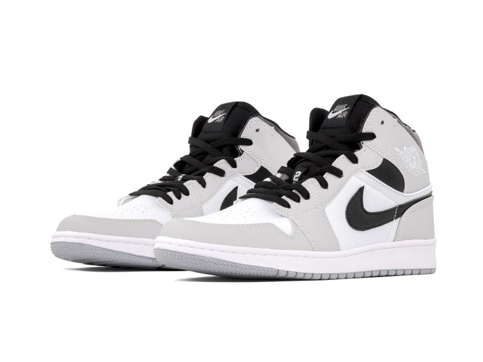 Tenis Retro 1 Gris Blanco Negro 1.1 Premium
