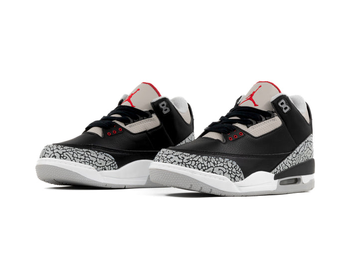 Tenis Retro 3 Negro Beige 1.1 Premium