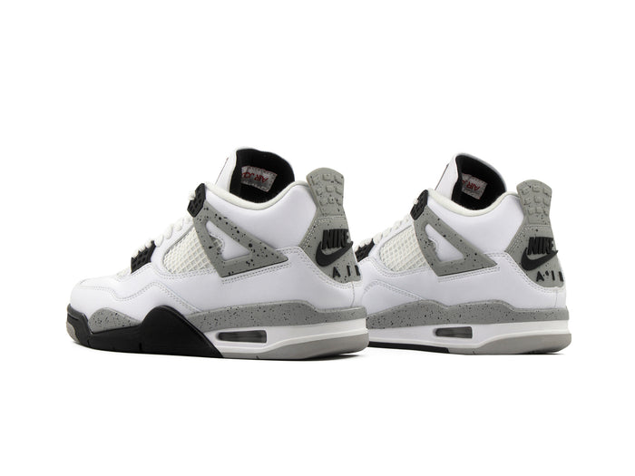 Tenis Retro 4 White Cement Importado