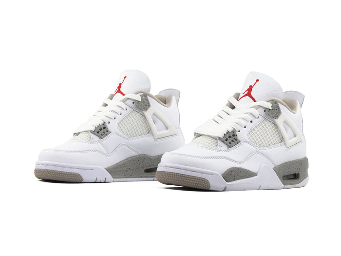 Tenis Retro 4 White Oreo Importado