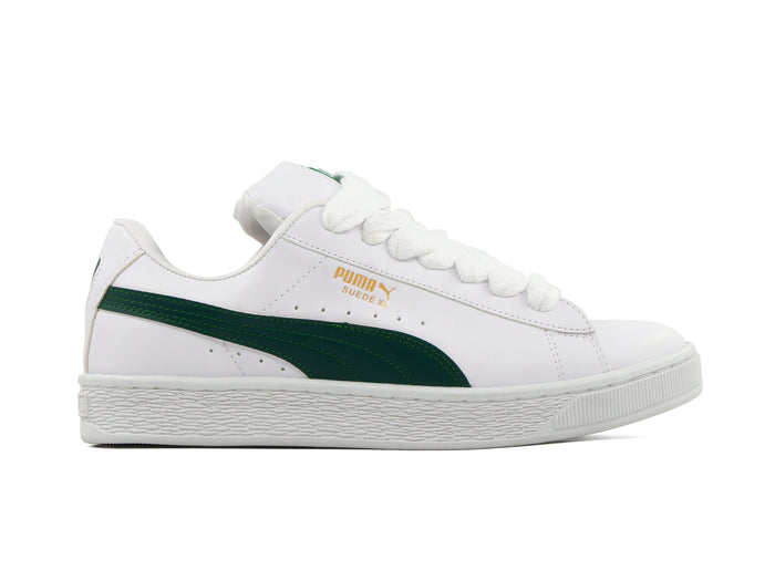 Tenis Suede XL Blanco Verde 1.1 Premium