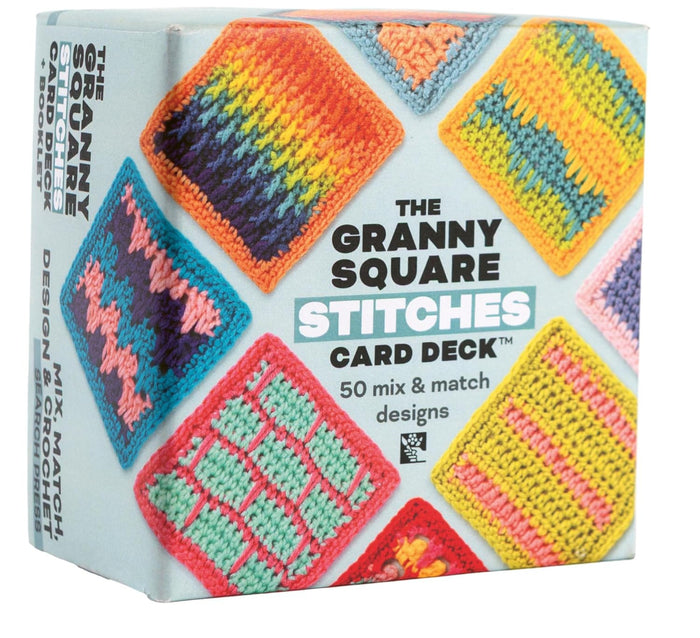 The Granny Square Stitches Card Deck | Claire Montgomerie