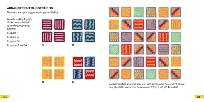 The Granny Square Stitches Card Deck | Claire Montgomerie