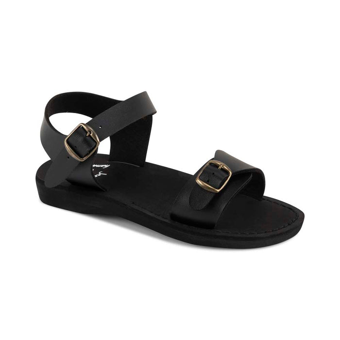 The Original - Vegan leather Sandal | Black front view
