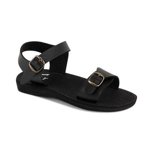 The Original - Vegan leather Sandal | Black front view