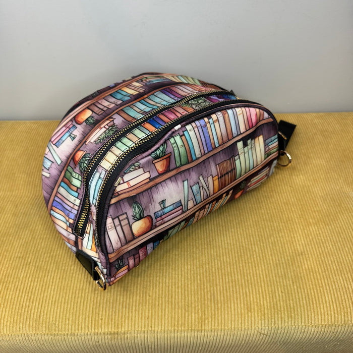 The Roni Nylon Crossbody - Book Shelf