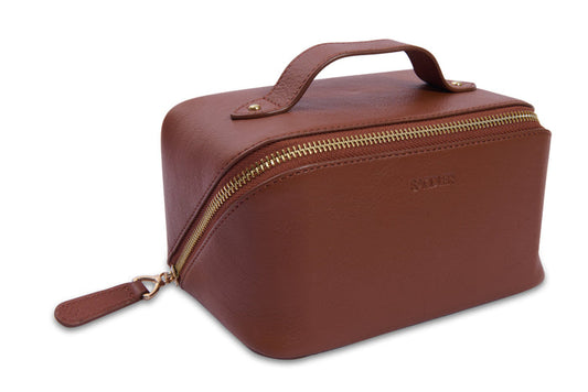 The Saddler Harriet Leather Vanity Box - Bascora