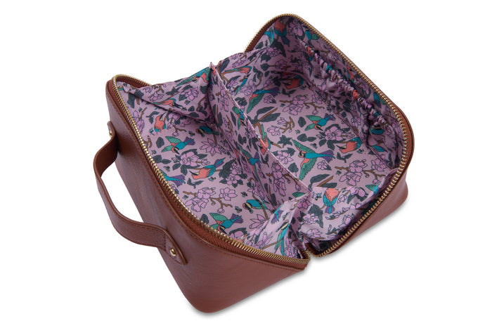 The Saddler Harriet Leather Vanity Box - Bascora