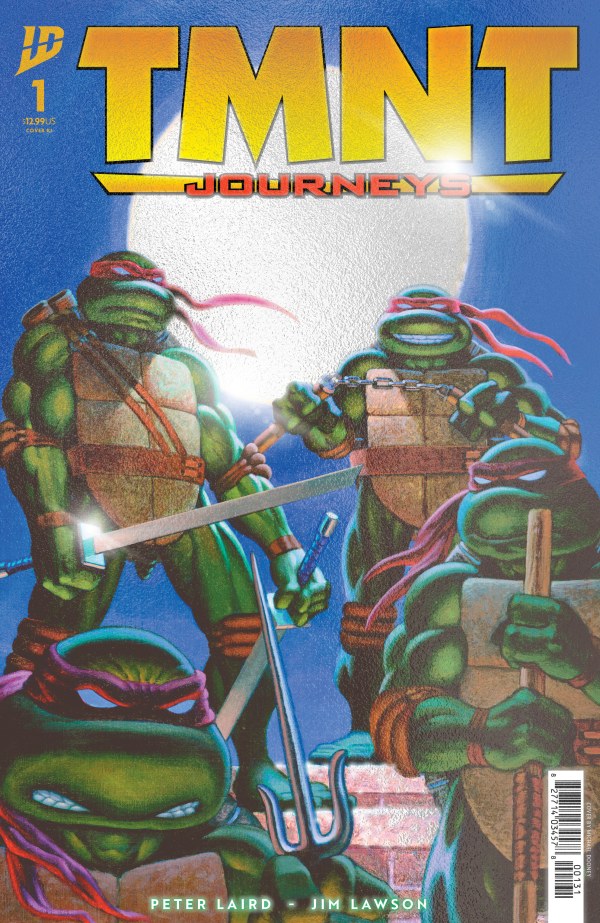 TMNT: Journeys #1 1:10 Michael Dooney Foil Variant