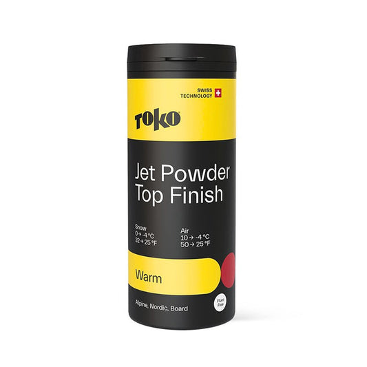 A product picture of the Toko Jet Powder Top Finish Warm  (10C/-4C) | 30g