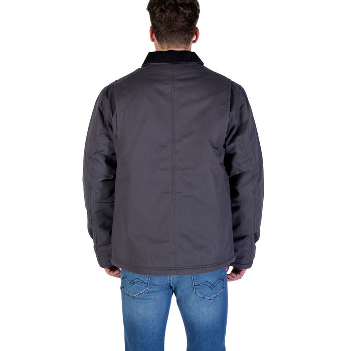 Tommy Hilfiger Jeans Gray Recycled Cotton Denim Jacket