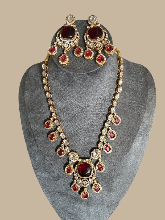 Traditional Ethnic Necklace and Earring Jewelry Set