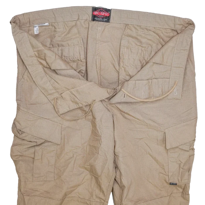 Tru-Spec Tan ACU Cut Trousers - XLarge Regular - Army & Outdoors - Combat Trousers