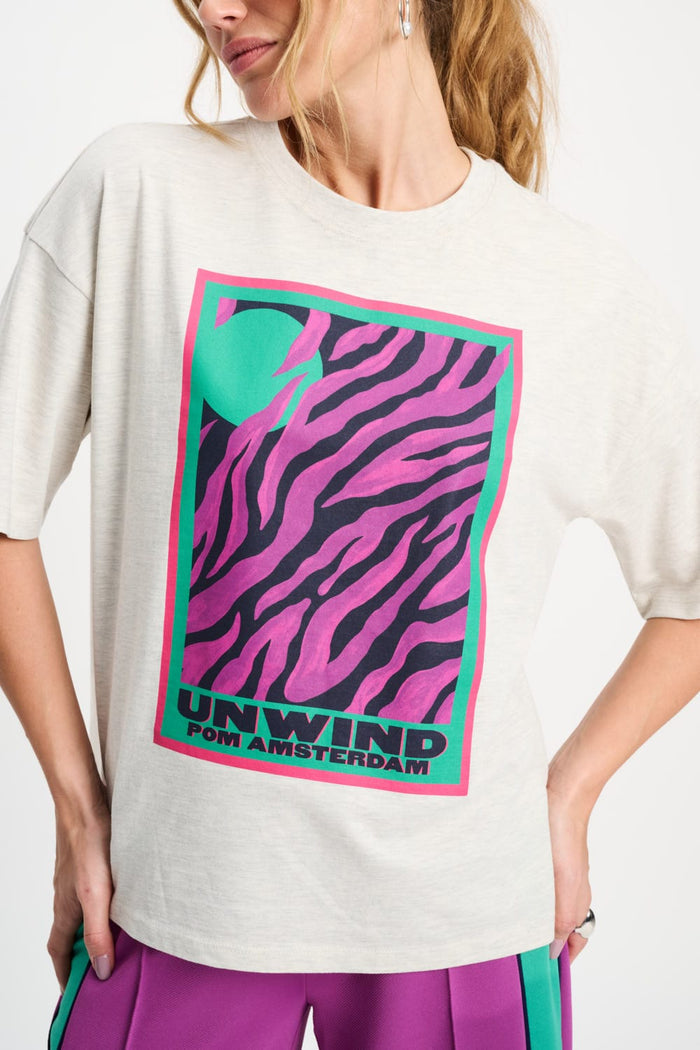 POM Amsterdam Tshirts TSHIRT - Animal