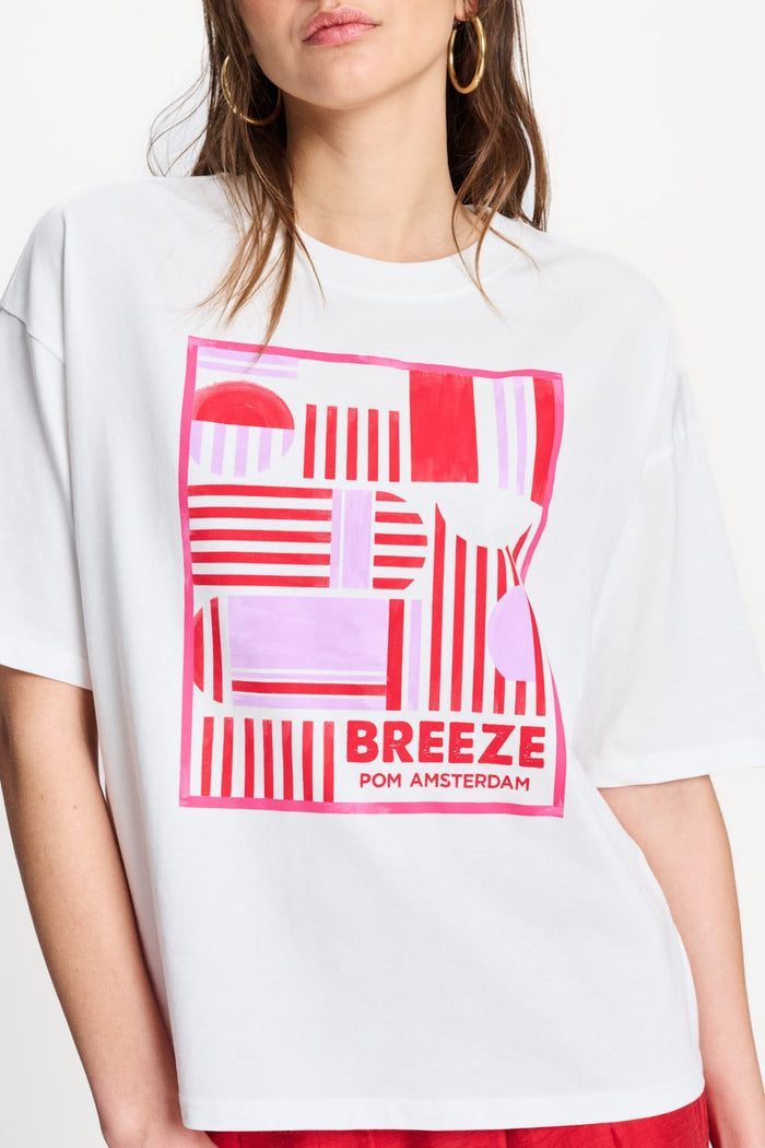 POM Amsterdam Tshirts TSHIRT - Breeze