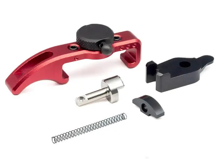 TTI Charging Handle med selector, Rød TTI Airsoft