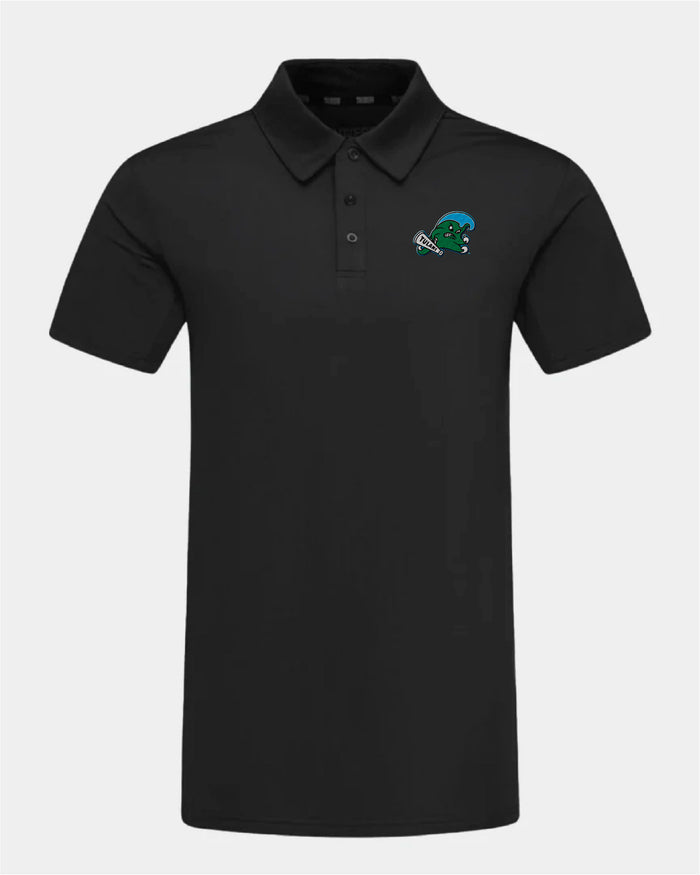 Tulane Crest 2.0 Polo Black
