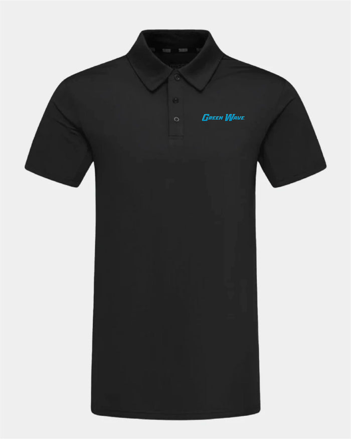 Tulane Crest 2.0 Polo Black