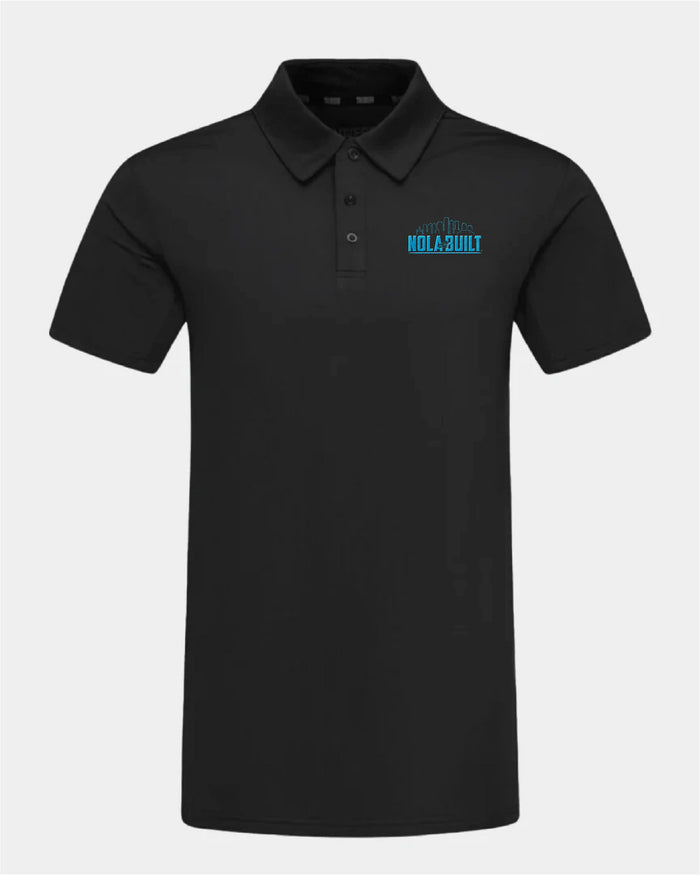 Tulane Crest 2.0 Polo Black
