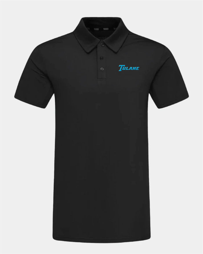 Tulane Crest 2.0 Polo Black