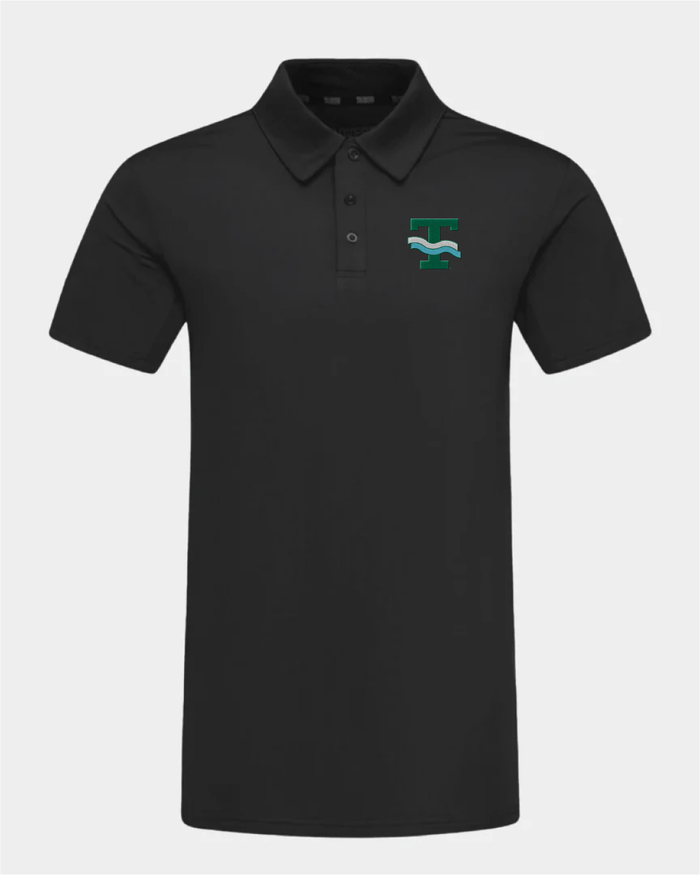 Tulane Crest 2.0 Polo Black