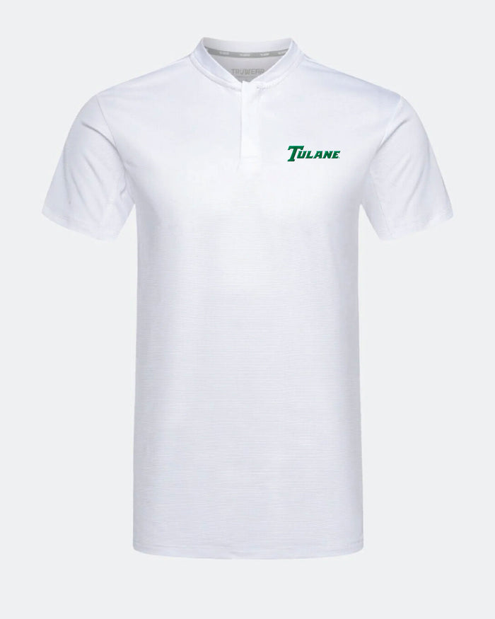 Tulane Pinnacle 2.0 Polo White