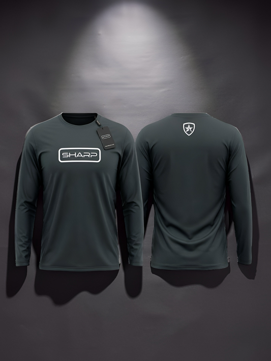 Ultra Fit Long Sleeve Shirt - Black