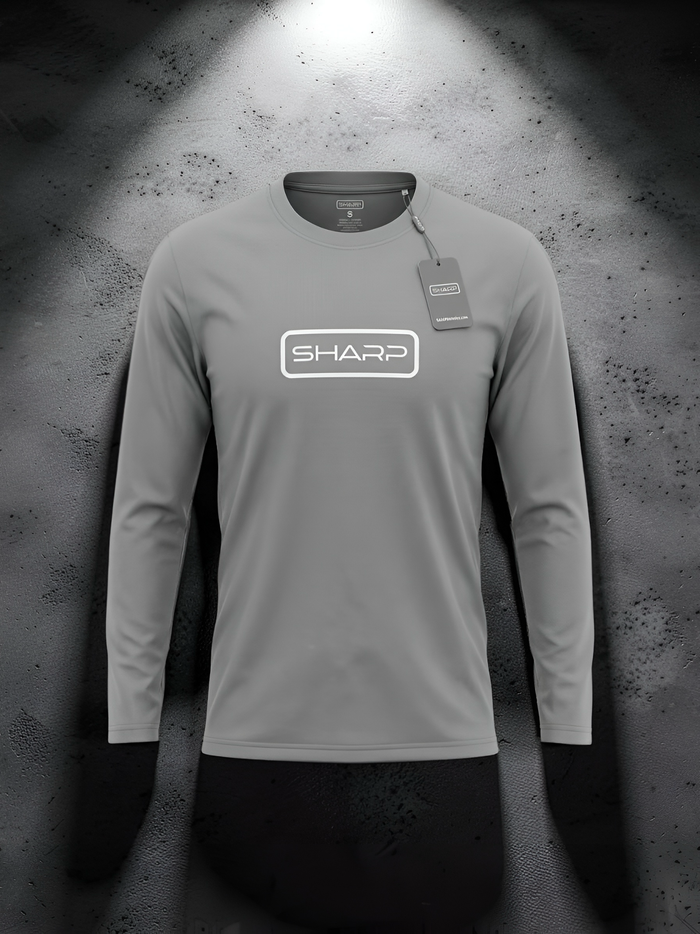 Ultra Fit Long Sleeve Shirt - Gray