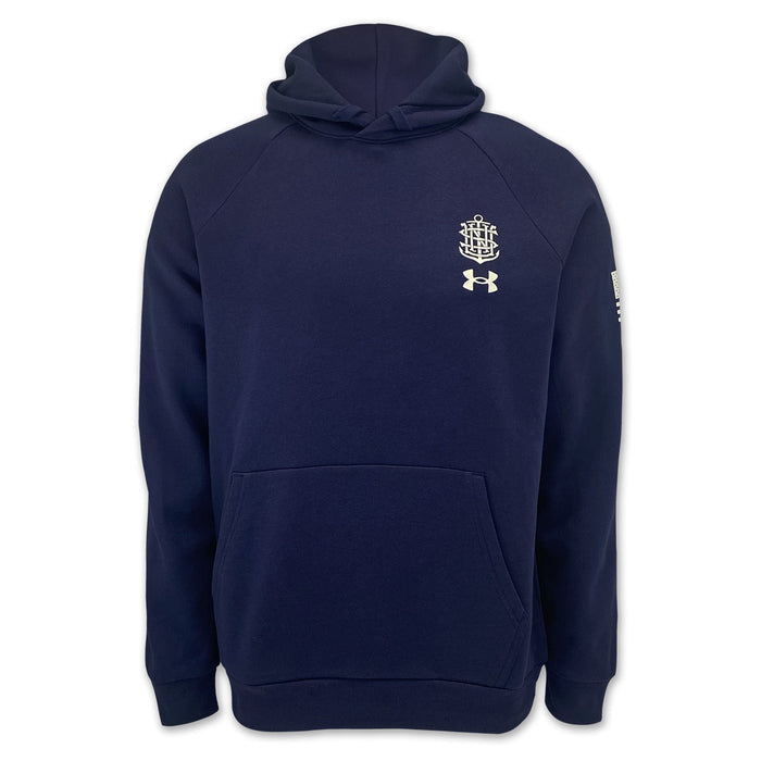 Under Armour Navy 250th Rival Fleece Hood (Navy)