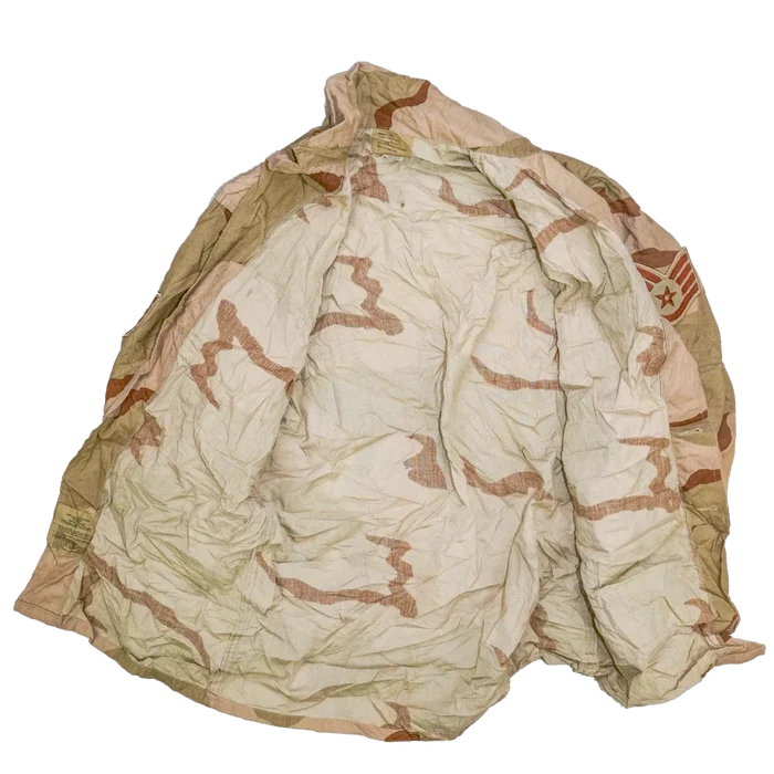 US Air Force 3 Colour Desert BDU Ripstop Shirt - Medium Long - US Air Force Surplus - Field Shirts