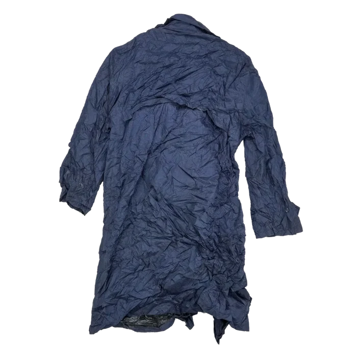 US Air Force Blue Lightweight Raincoat - 40R, Medium, Item 2 - US Air Force Surplus - Rain Jackets
