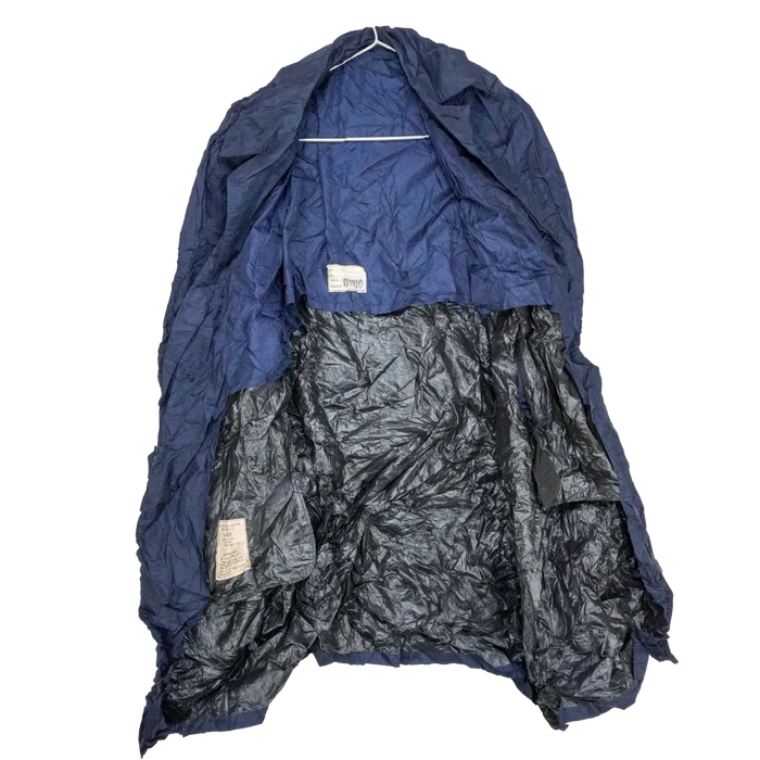 US Air Force Blue Lightweight Raincoat - 40R, Medium, Item 2 - US Air Force Surplus - Rain Jackets
