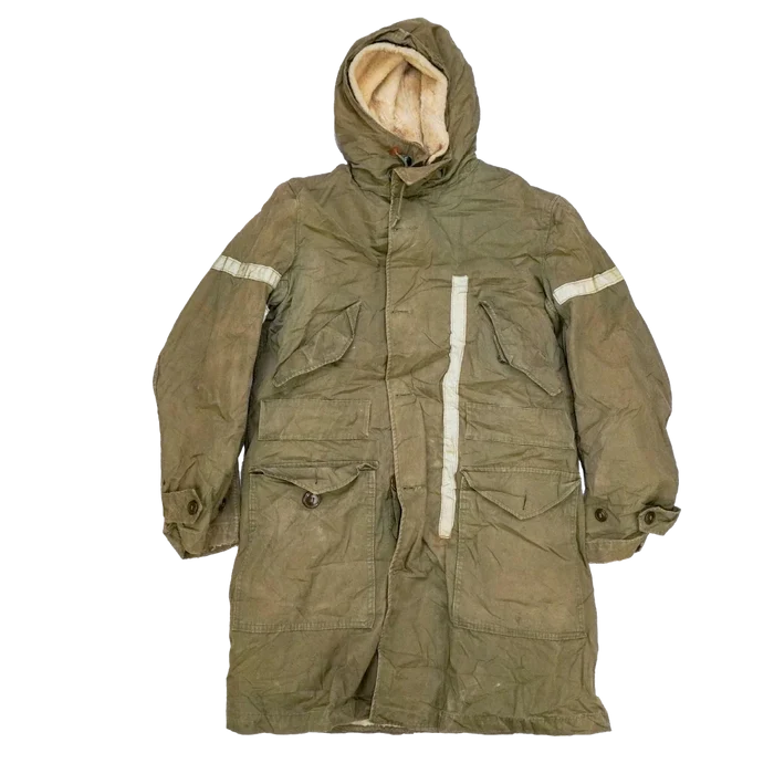 US Air Force M47 Cold Weather Parka with Pile Liner - Small - US Air Force Surplus - Parkas